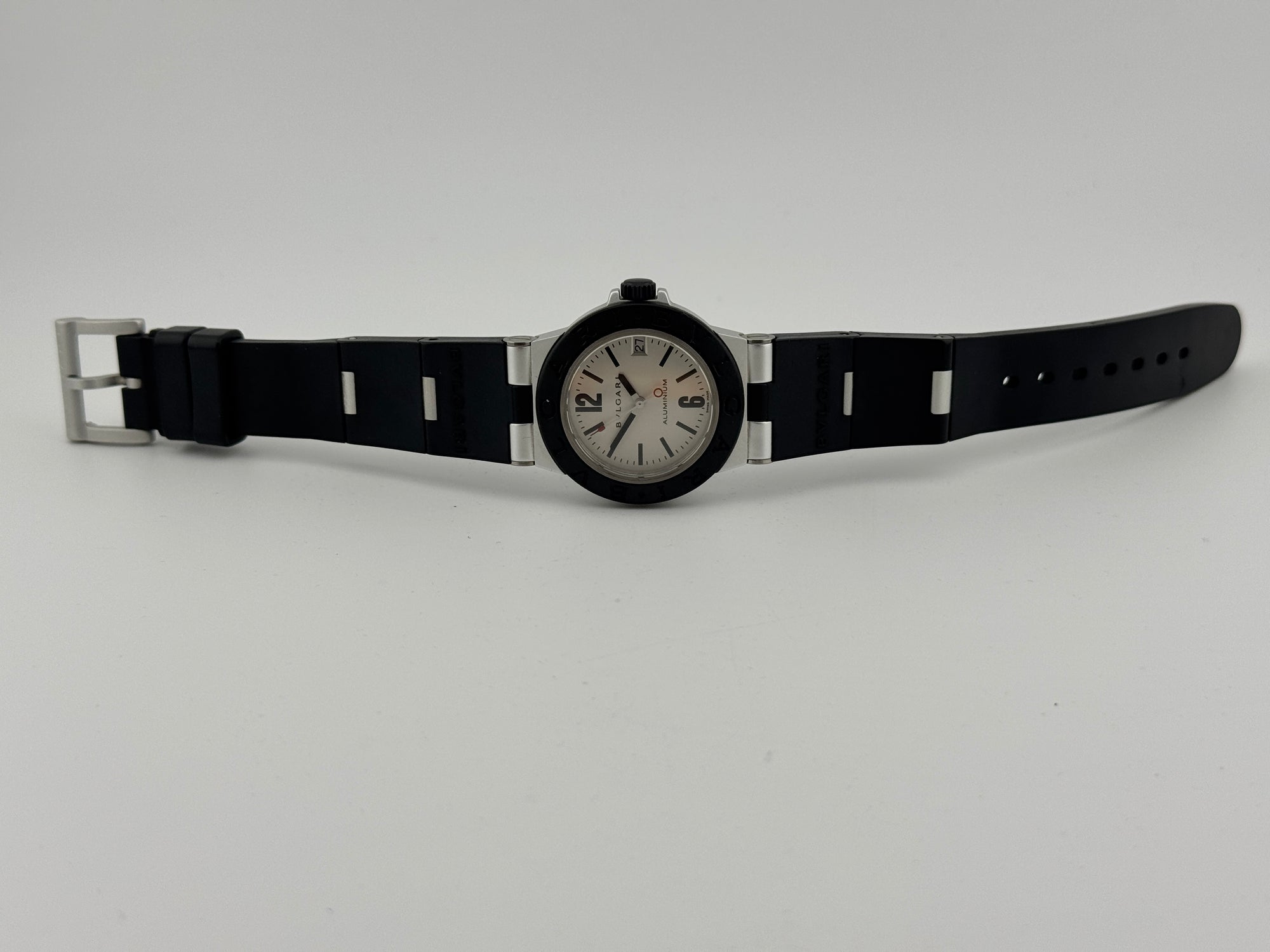 Bvlgari Referenza AL32TA Aluminium Case Mod.Diagono Calibre Quartz Unisex 1.200 €
