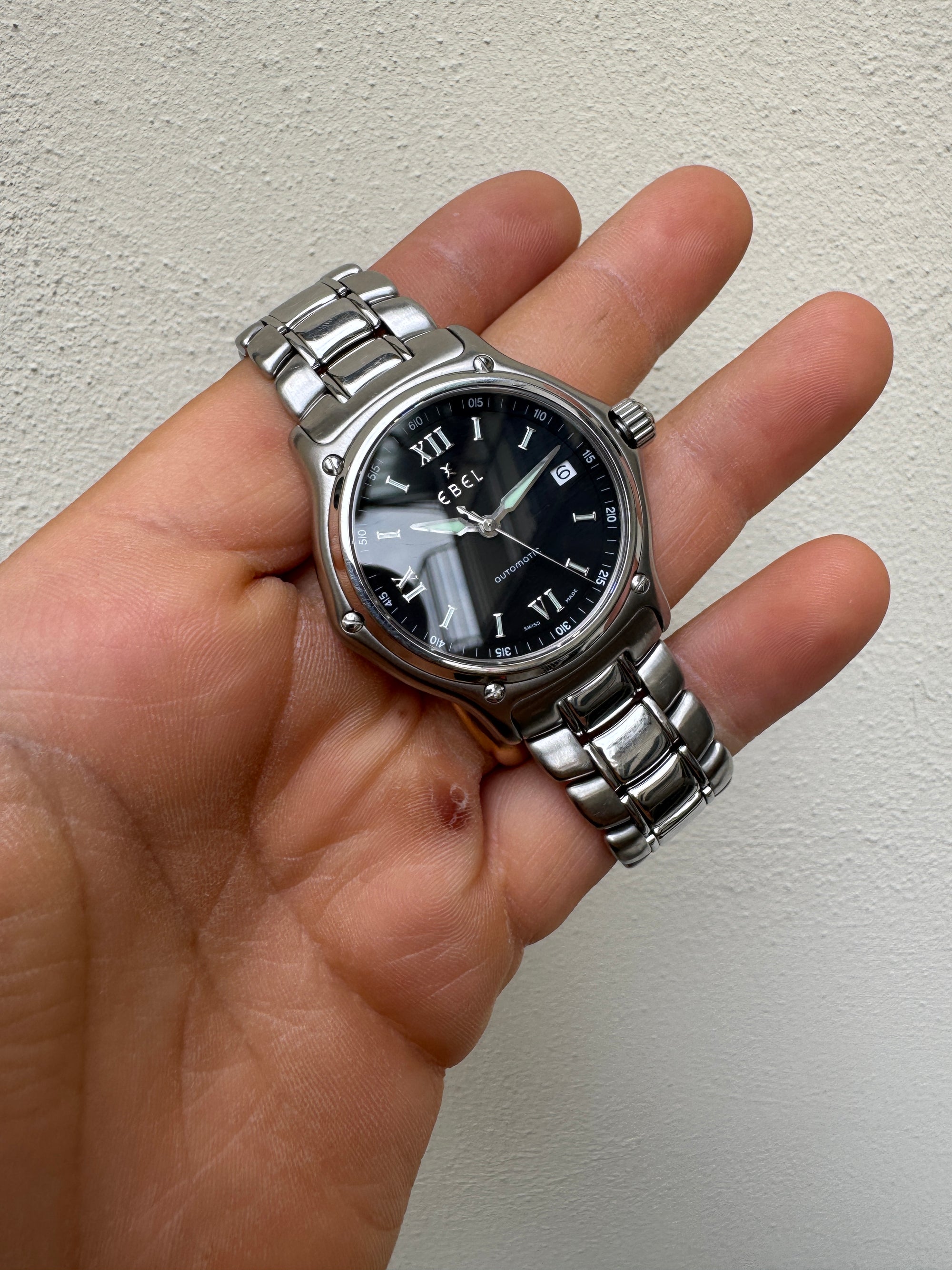 Ebel REF.9080241 1911 Automatic Black Dial Swiss Made