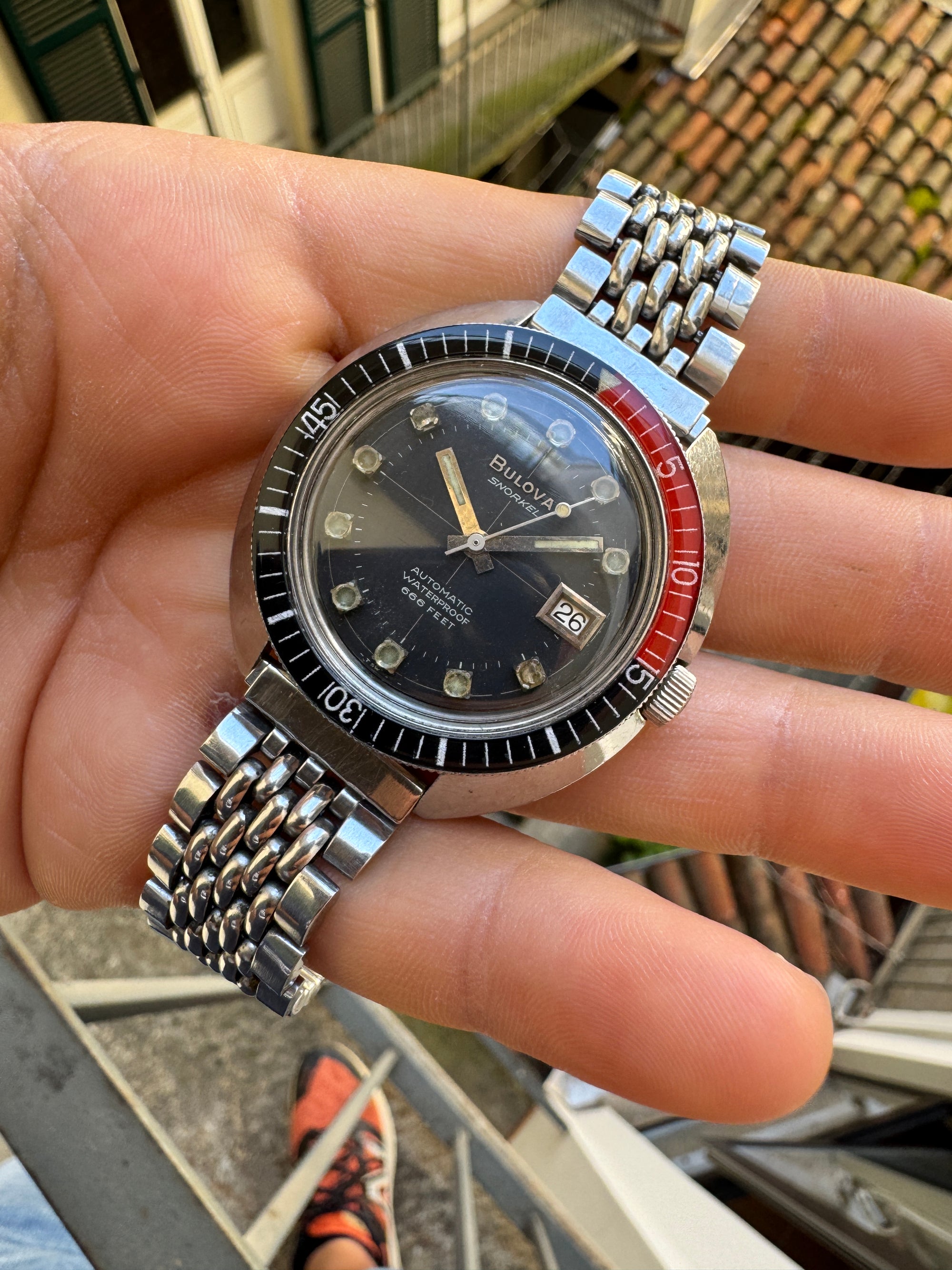 Bulova Snorkel 666 Feet Waterproof Automatic Calibre 11AFACD