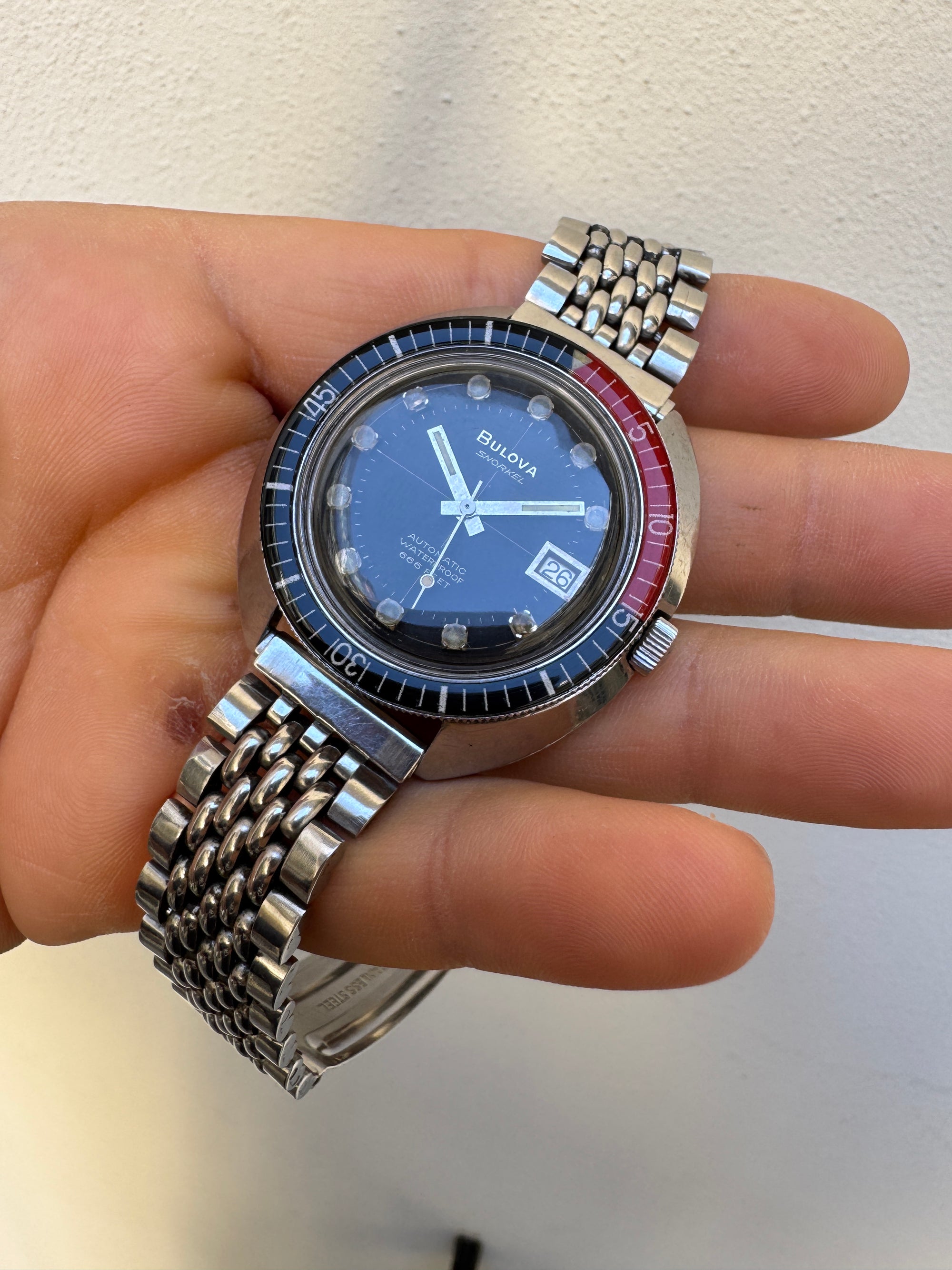 Bulova Snorkel 666 Feet Waterproof Automatic Calibre 11AFACD