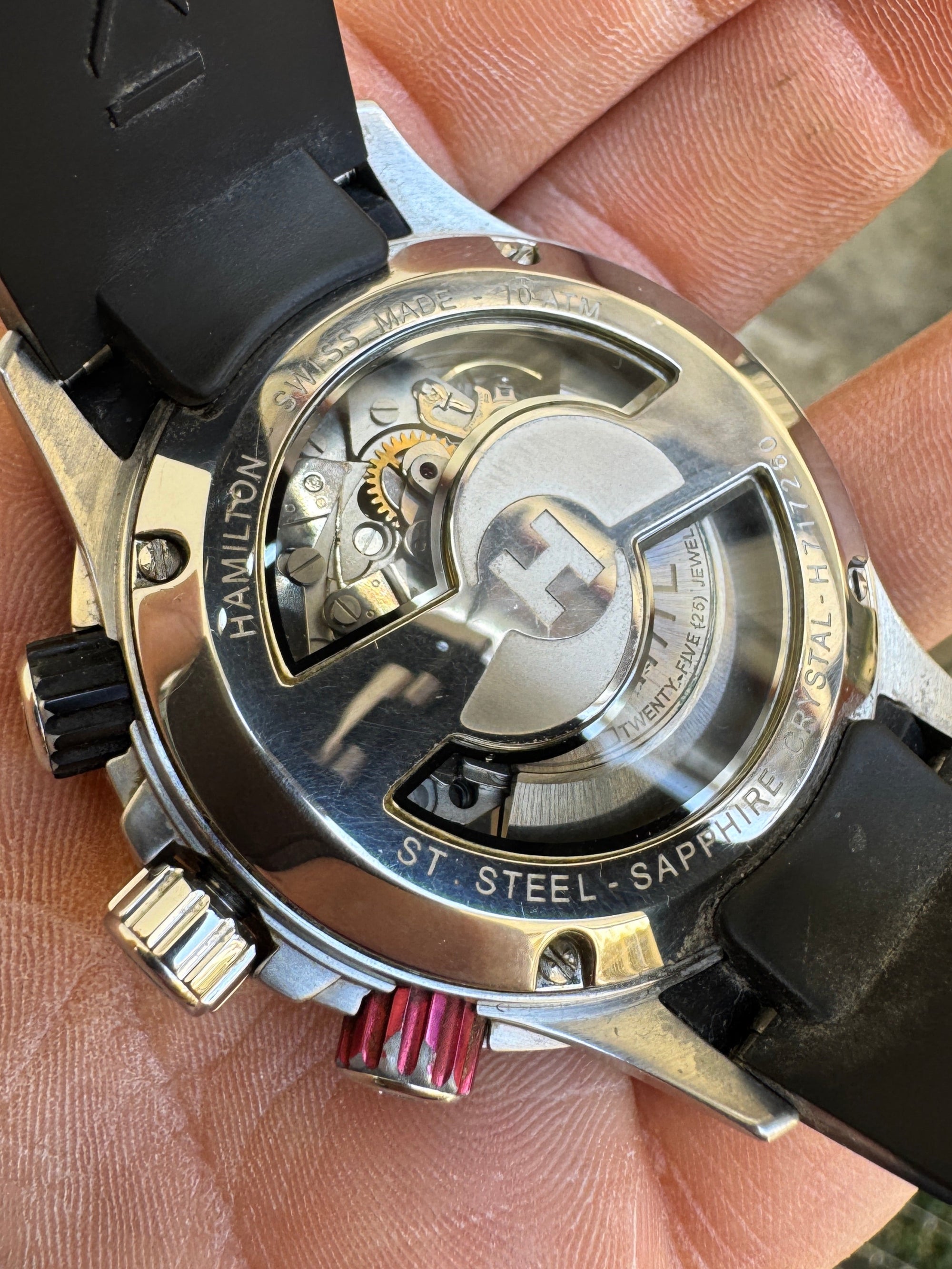 Hamilton Khaki Referenza H717260 Calibre Automatic 7750 Warranty