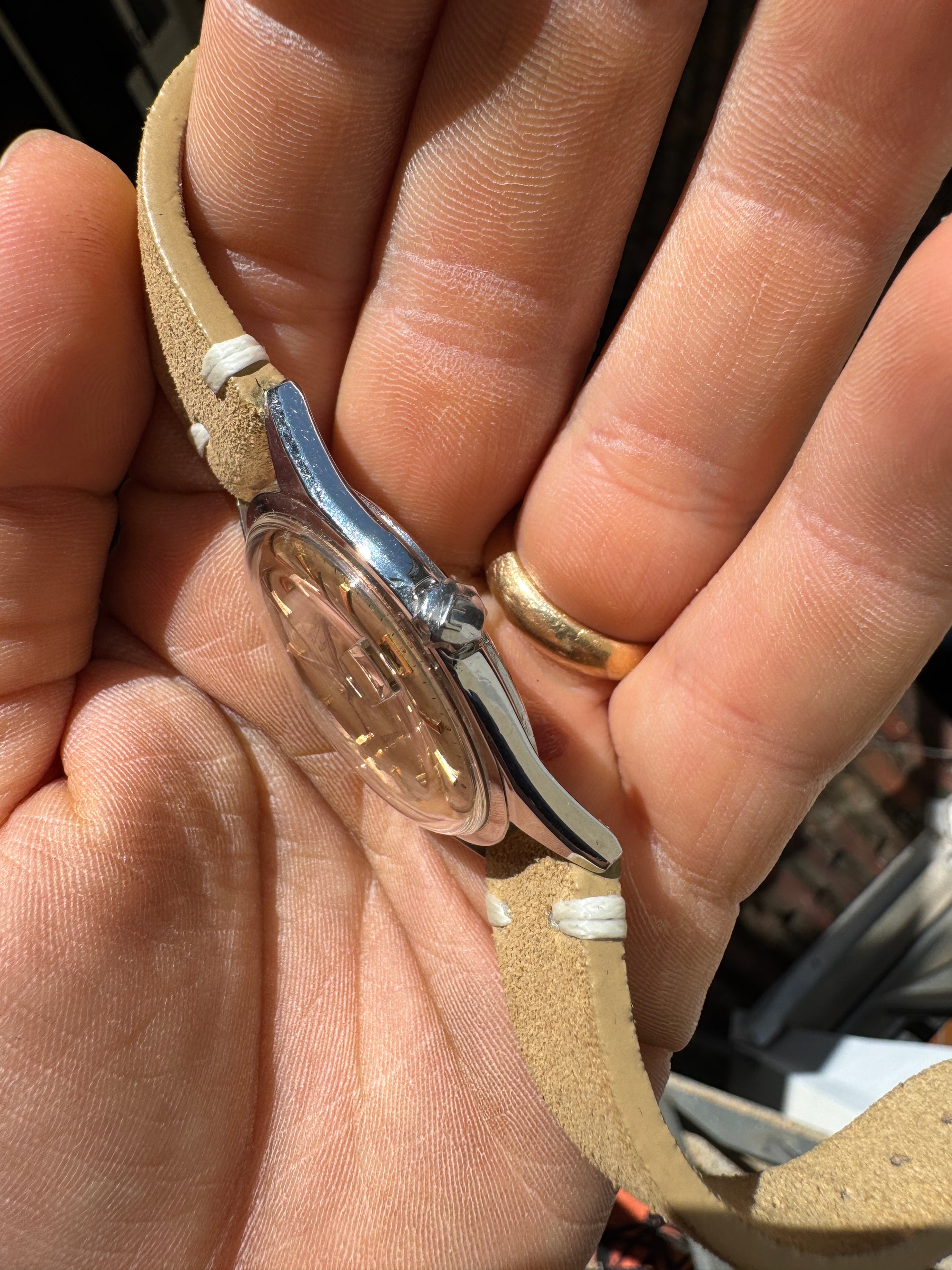Eberhard & Co. Scafodat 11532-1 Vintage Calibre 261-123 Automatic Acier Case Unpolish