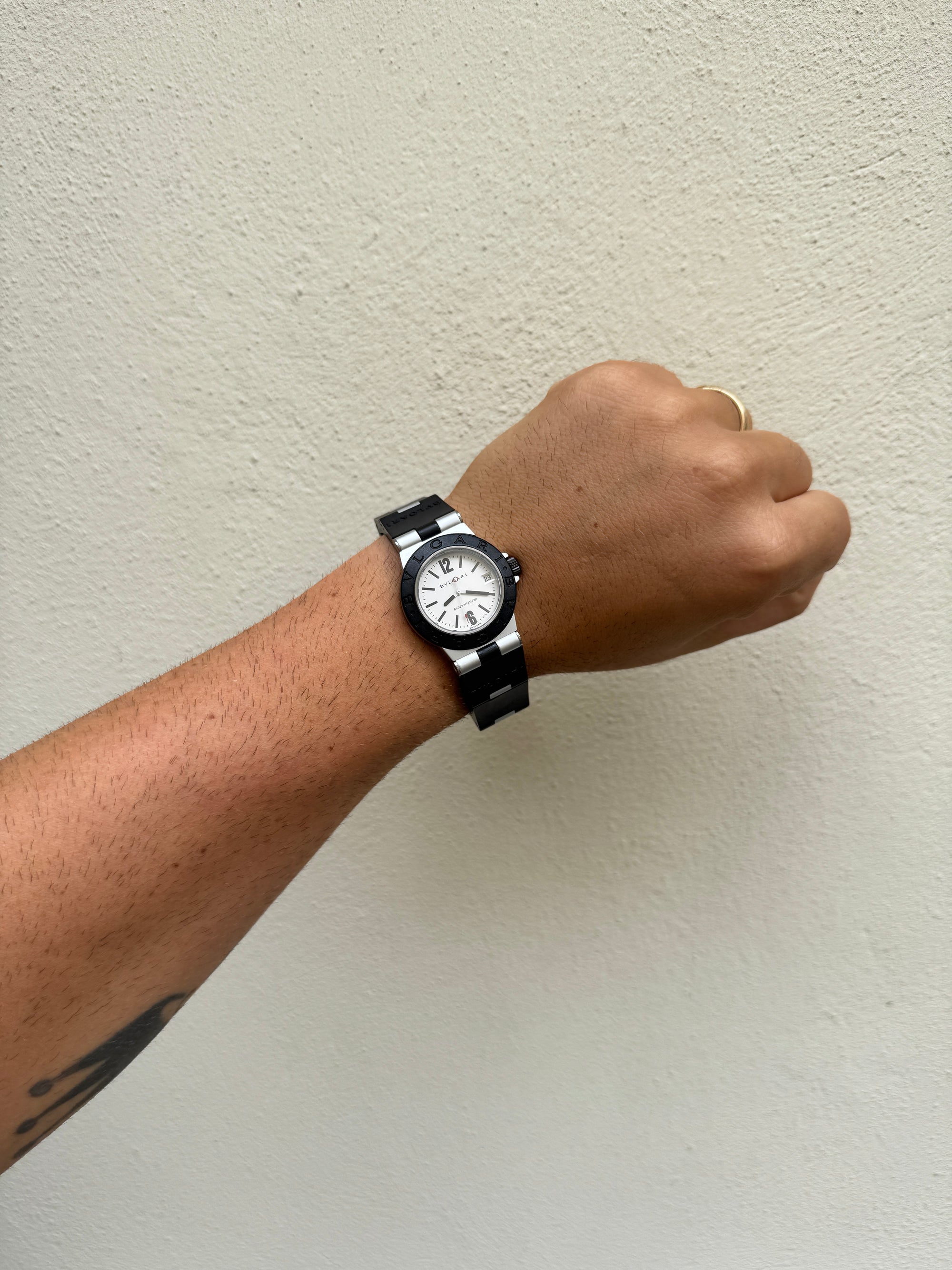 Bvlgari Referenza AL32TA Aluminium Case Mod.Diagono Calibre Quartz Unisex 1.200 €
